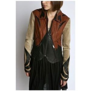Urban Outfitters Leather Parrot Jacket